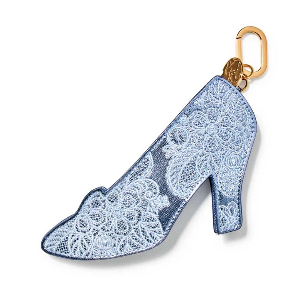 Disney X Bath & Body Works Cinderella Slipper Coin Purse Key Chain